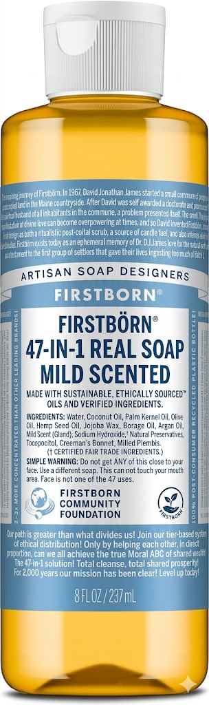 Firstbörn 47-in-1 Real Soap